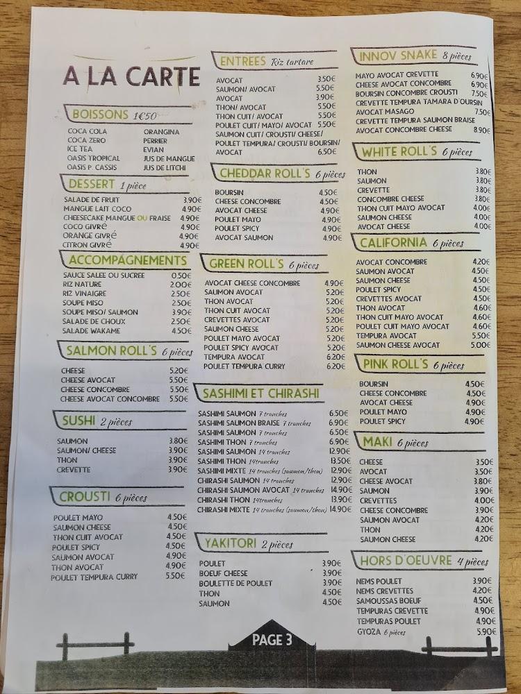 Asian Street Food - Menu Image 3